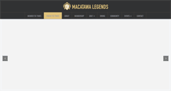 Desktop Screenshot of macatawalegendsgcc.com
